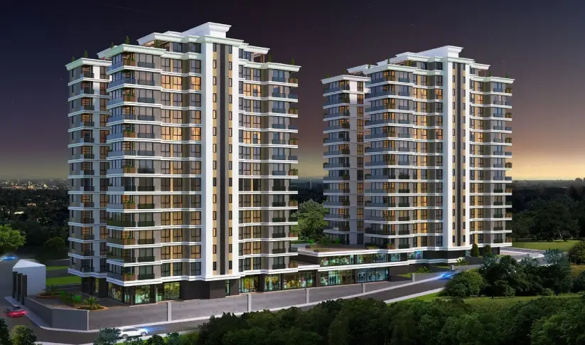 Sector 90 Gurugram skyline view near Ganga Nine Zero